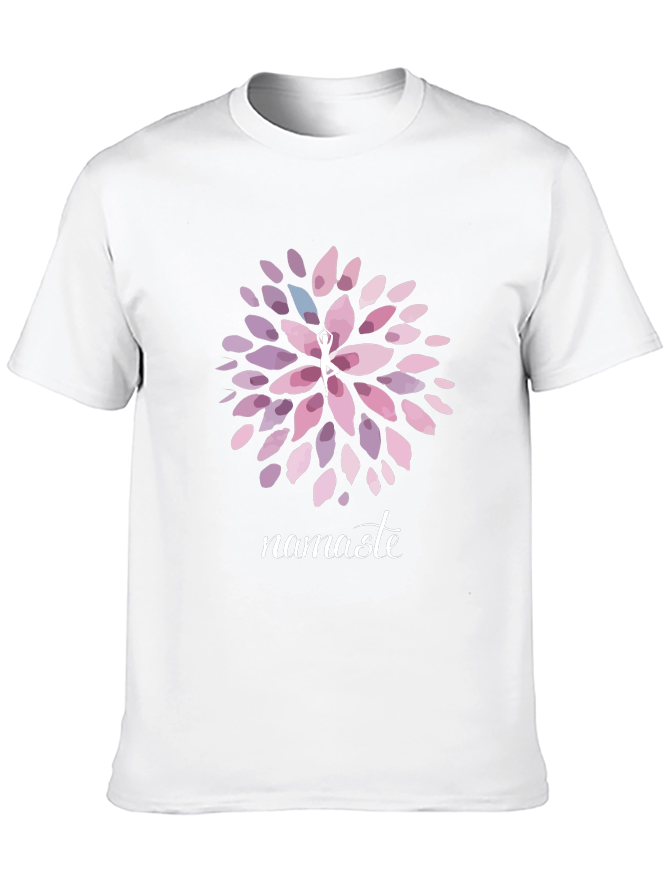 Namaste Yoga T-Shirt - Meditative Graphic Tee