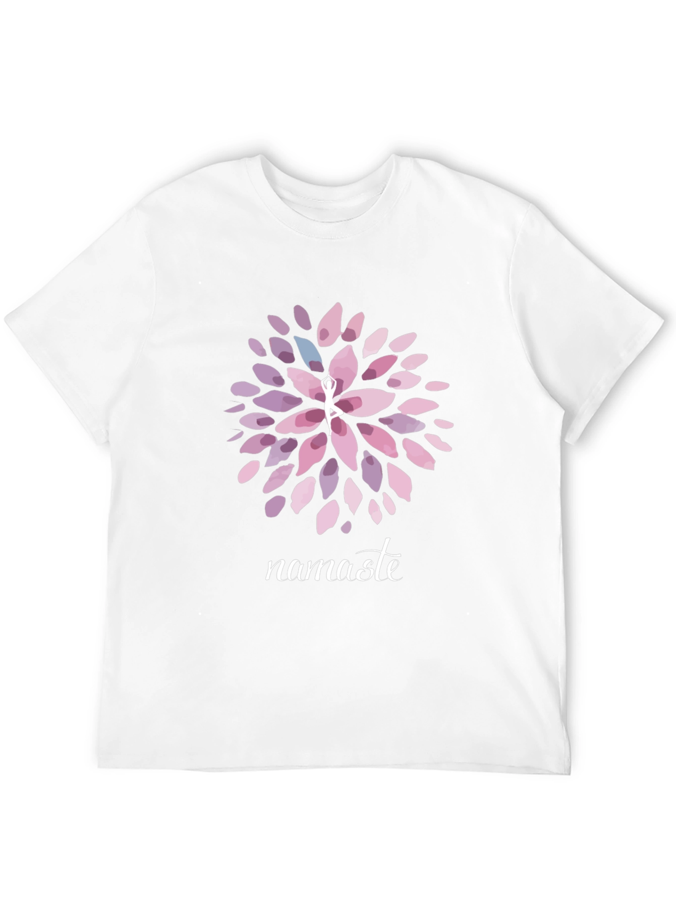 Namaste Yoga T-Shirt - Meditative Graphic Tee