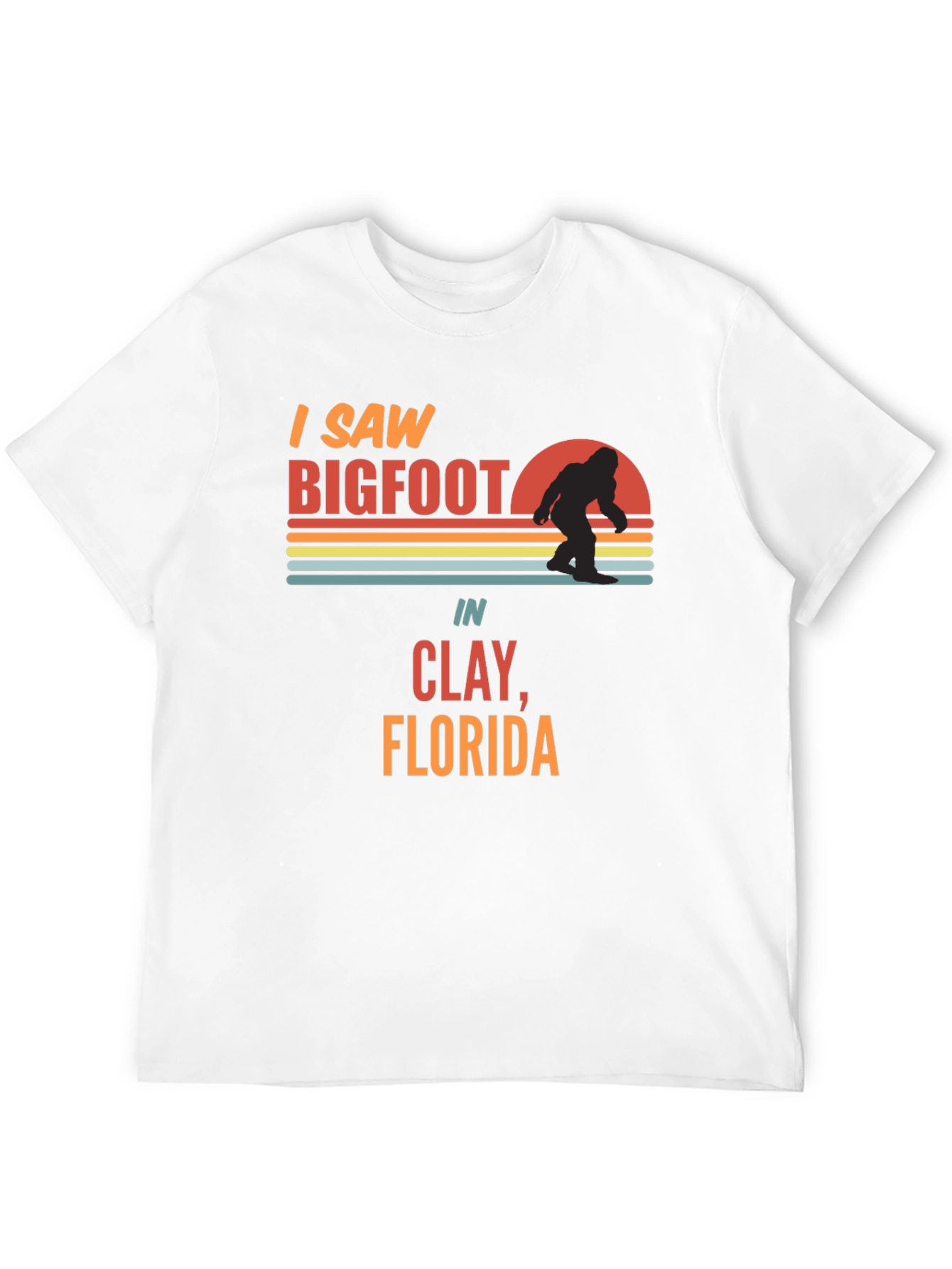 I Saw Bigfoot T-Shirt - Novelty Tee