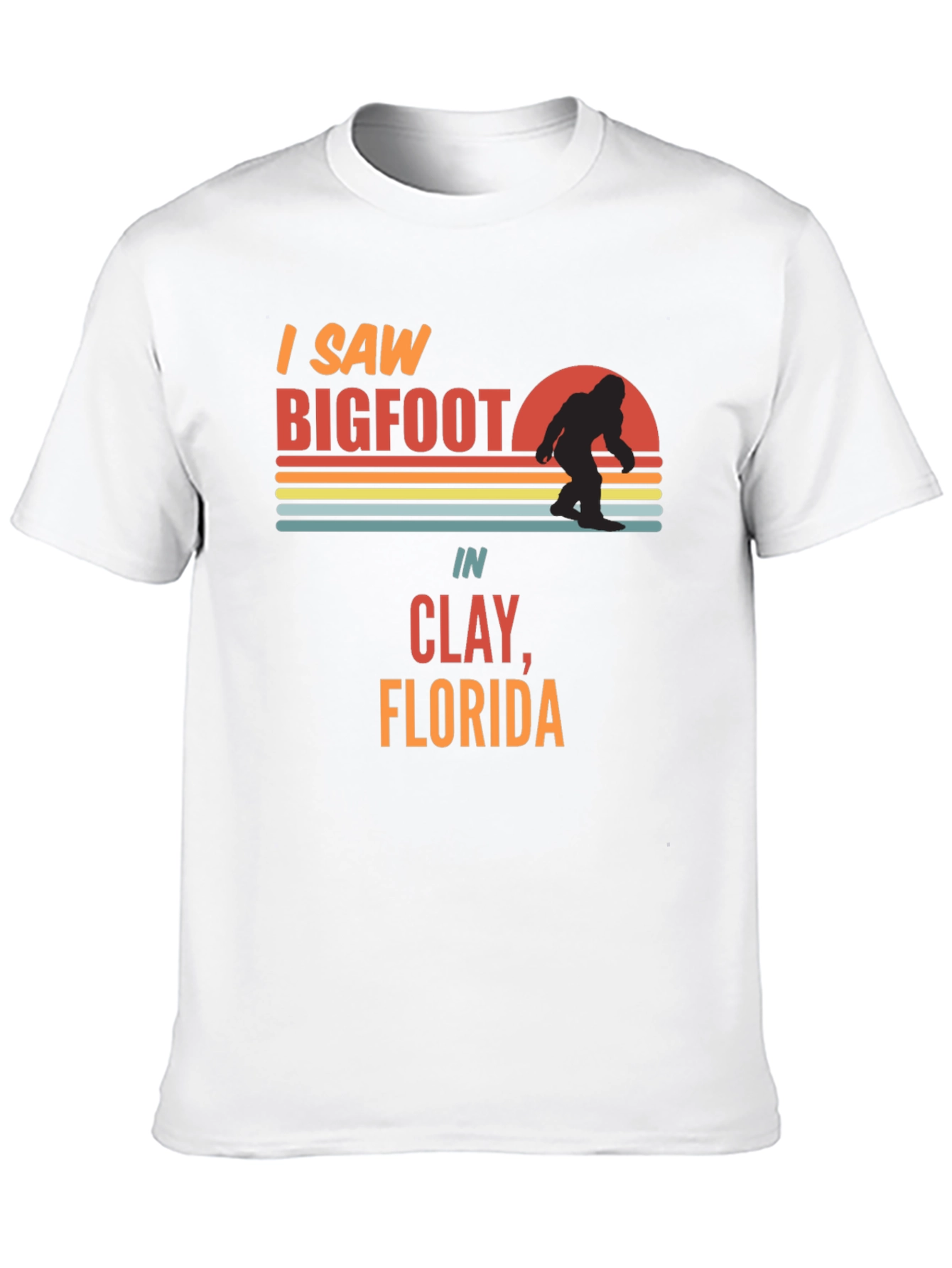 I Saw Bigfoot T-Shirt - Novelty Tee