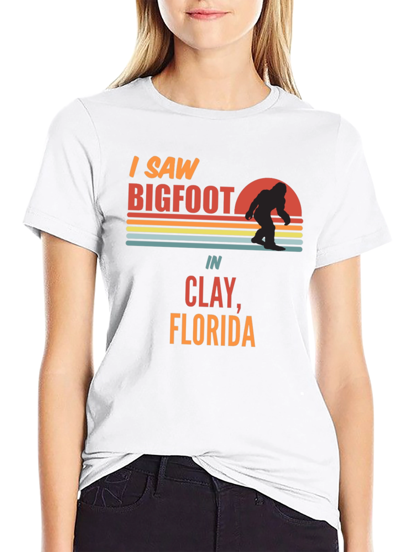 I Saw Bigfoot T-Shirt - Novelty Tee