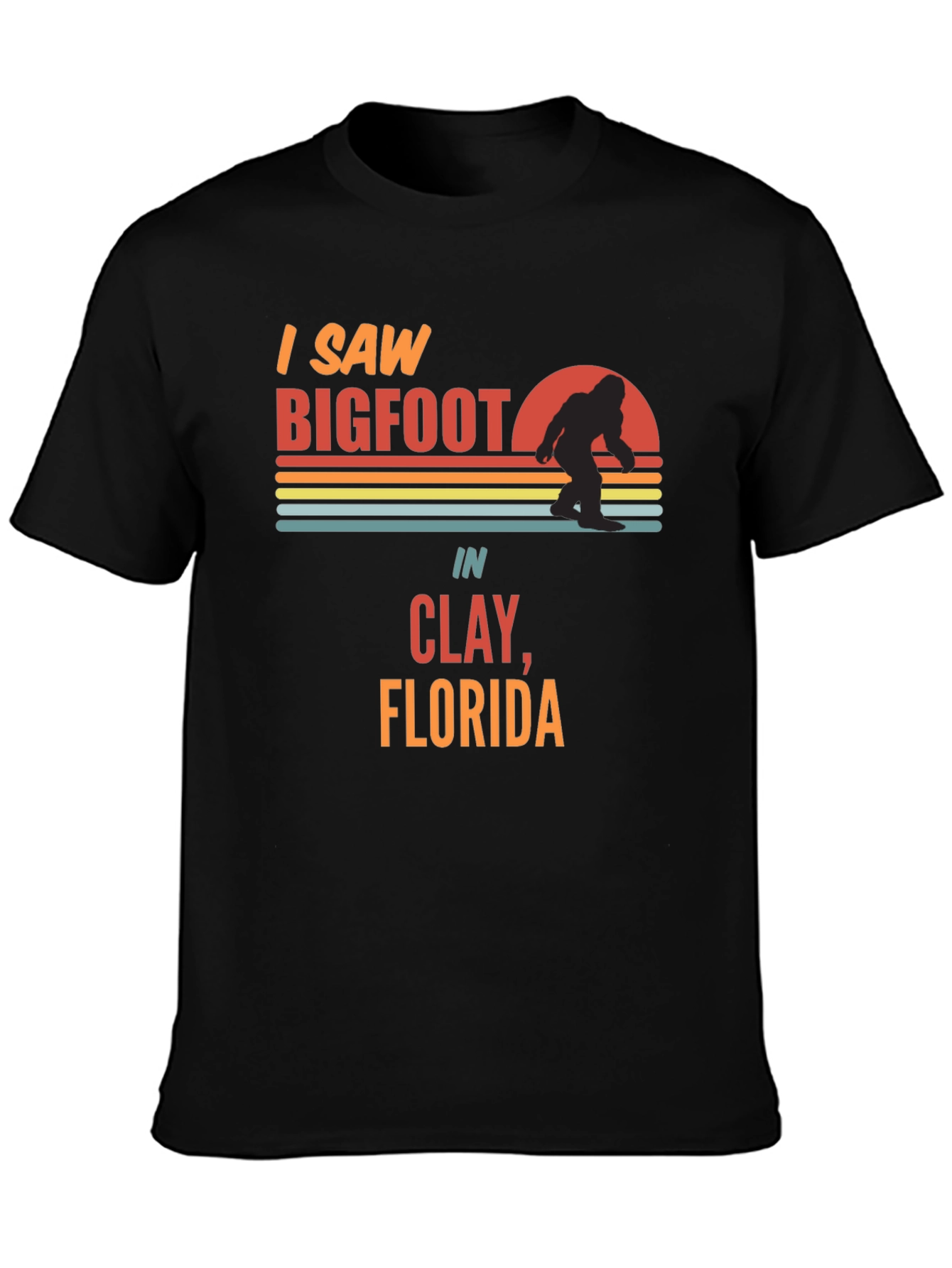 I Saw Bigfoot T-Shirt - Novelty Tee