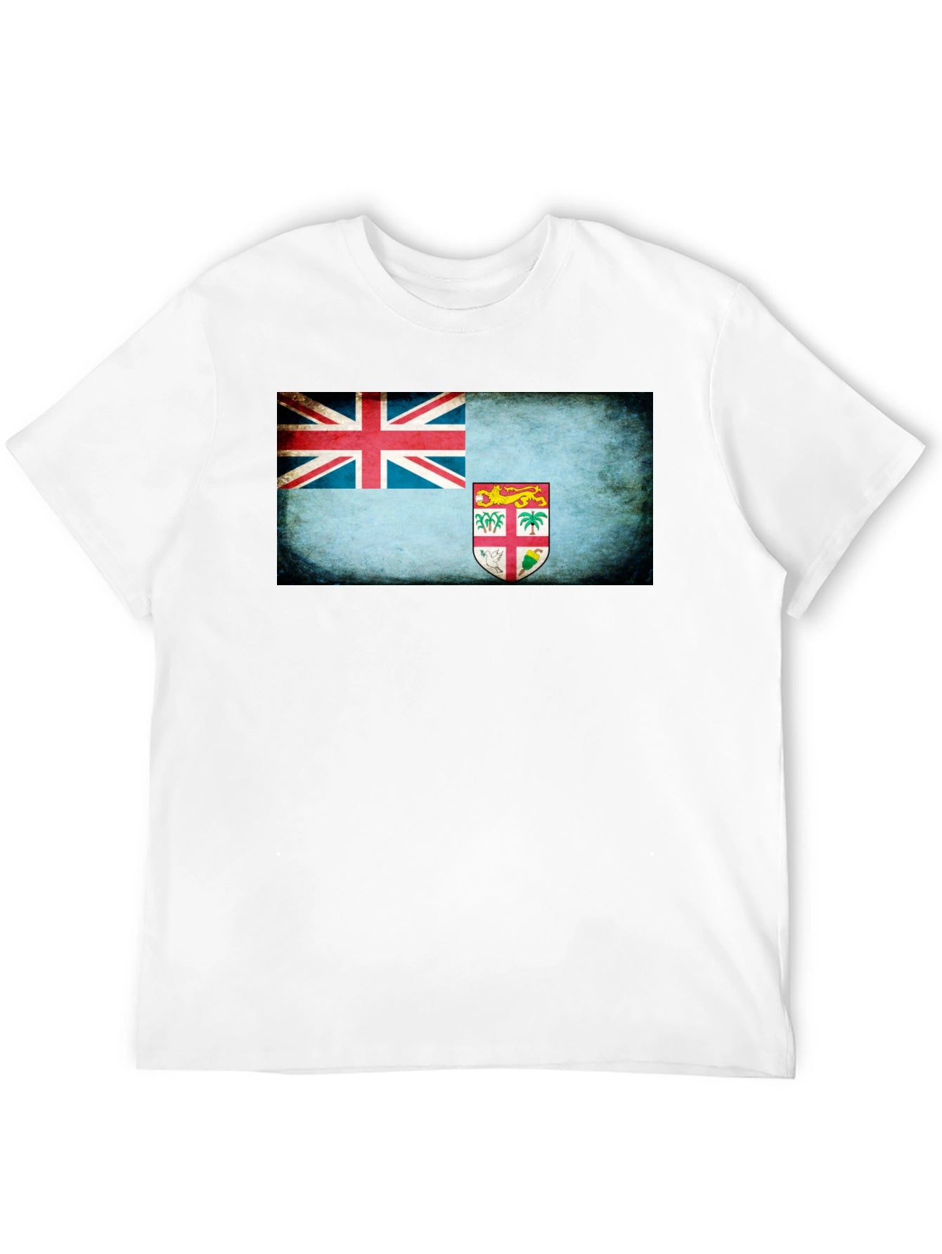 Fiji Flag Graphic T-Shirt - Island Nation Pride Tee