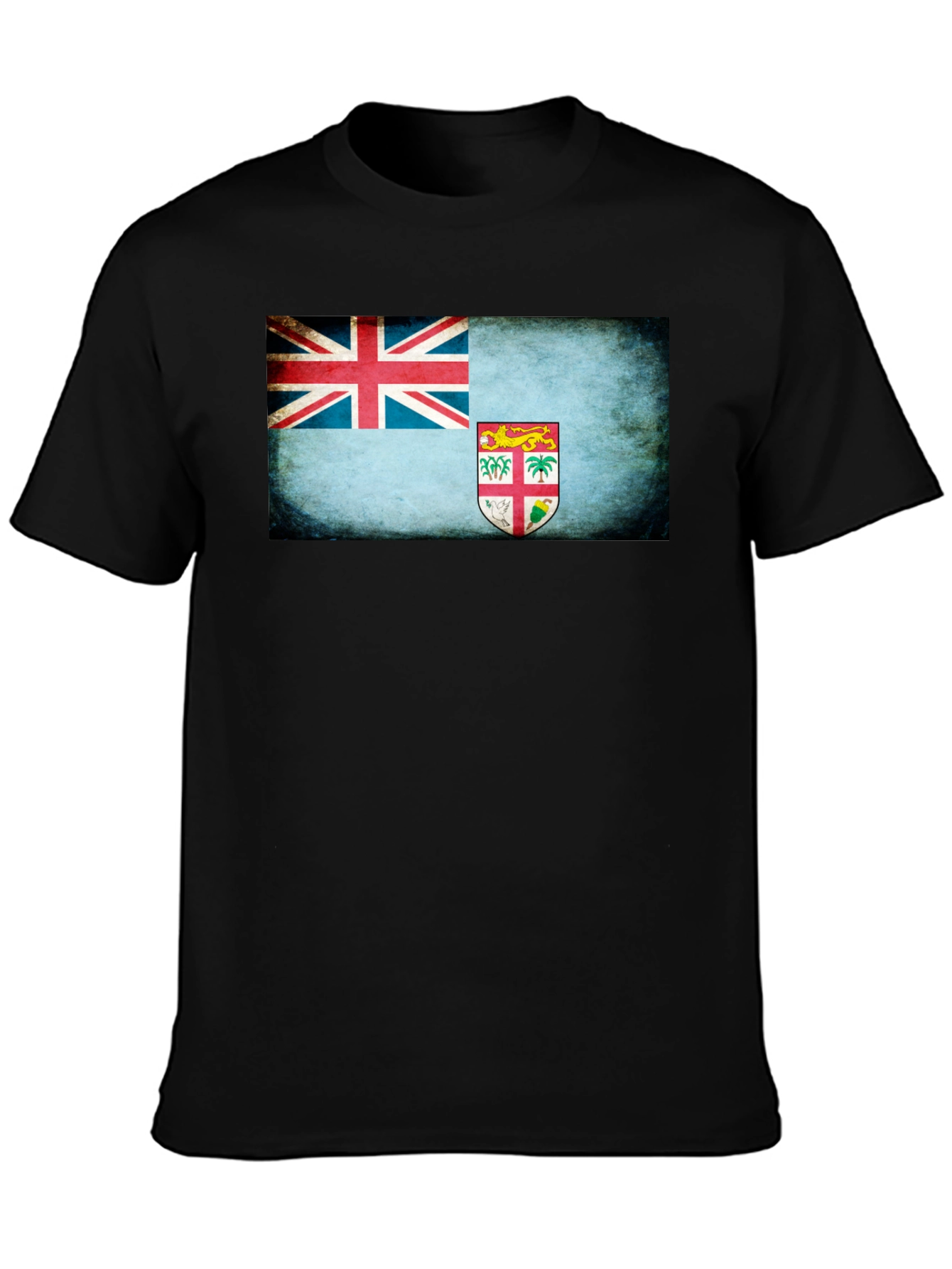 Fiji Flag Graphic T-Shirt - Island Nation Pride Tee