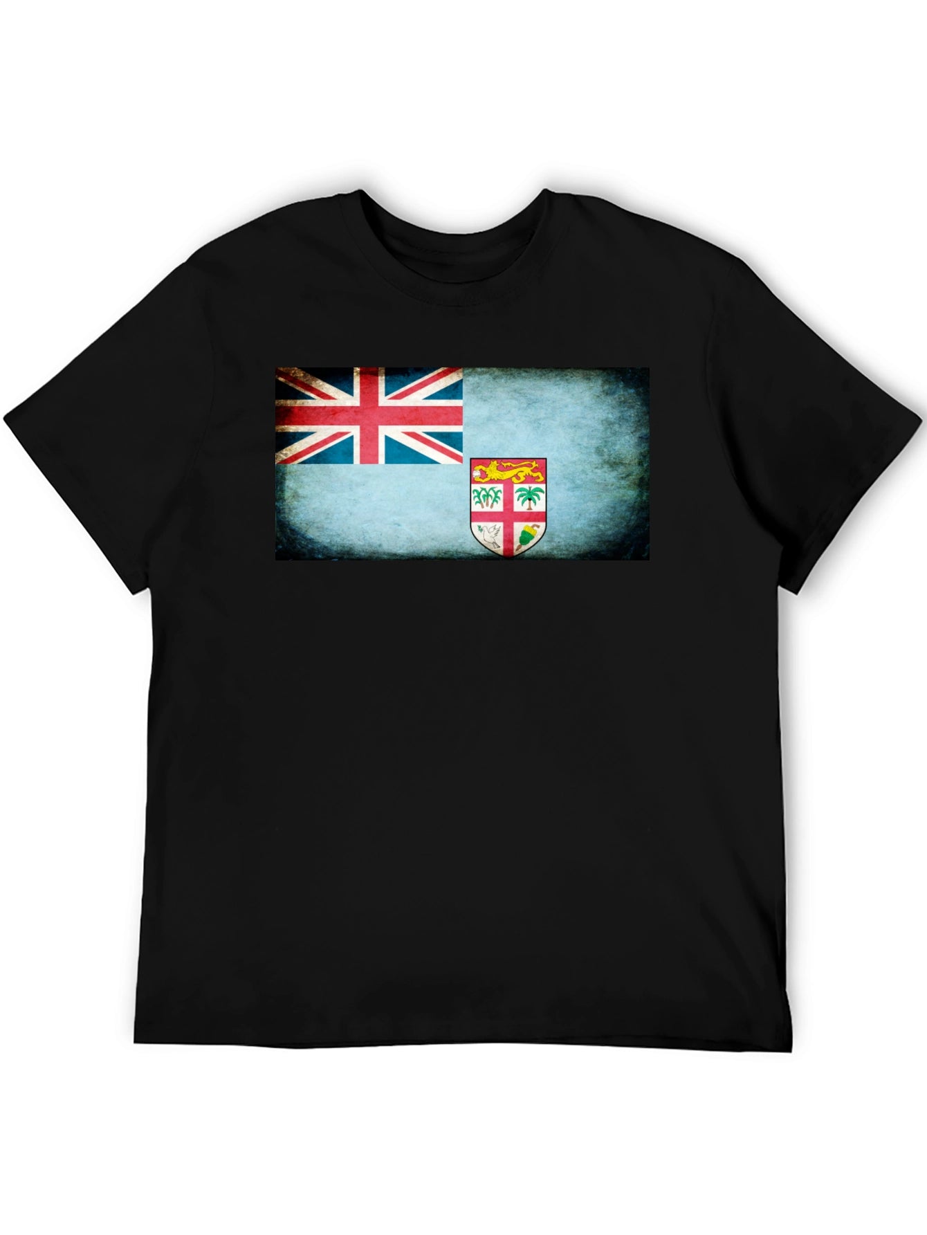 Fiji Flag Graphic T-Shirt - Island Nation Pride Tee