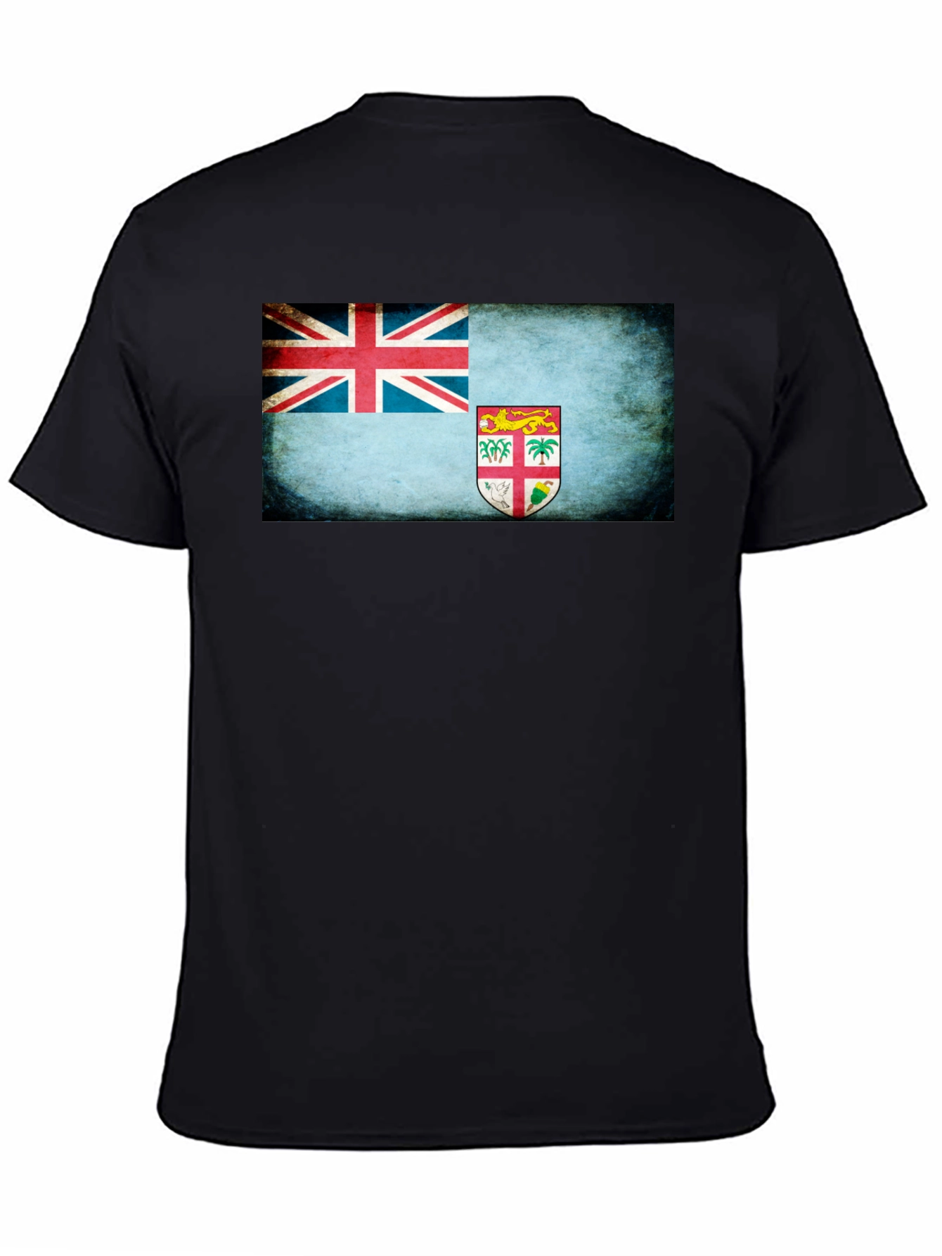 Fiji Flag Graphic T-Shirt - Island Nation Pride Tee