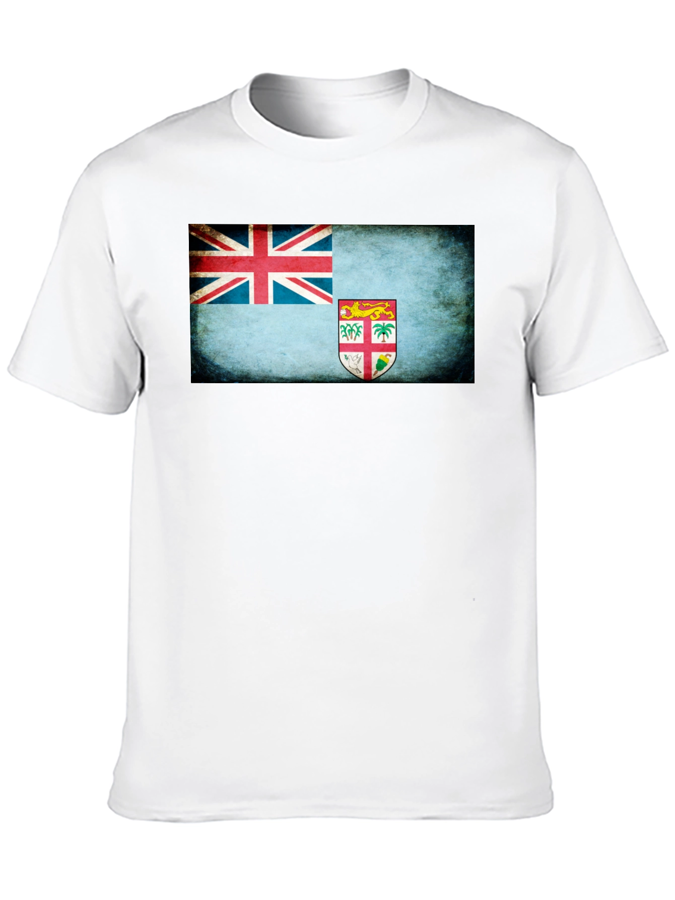 Fiji Flag Graphic T-Shirt - Island Nation Pride Tee