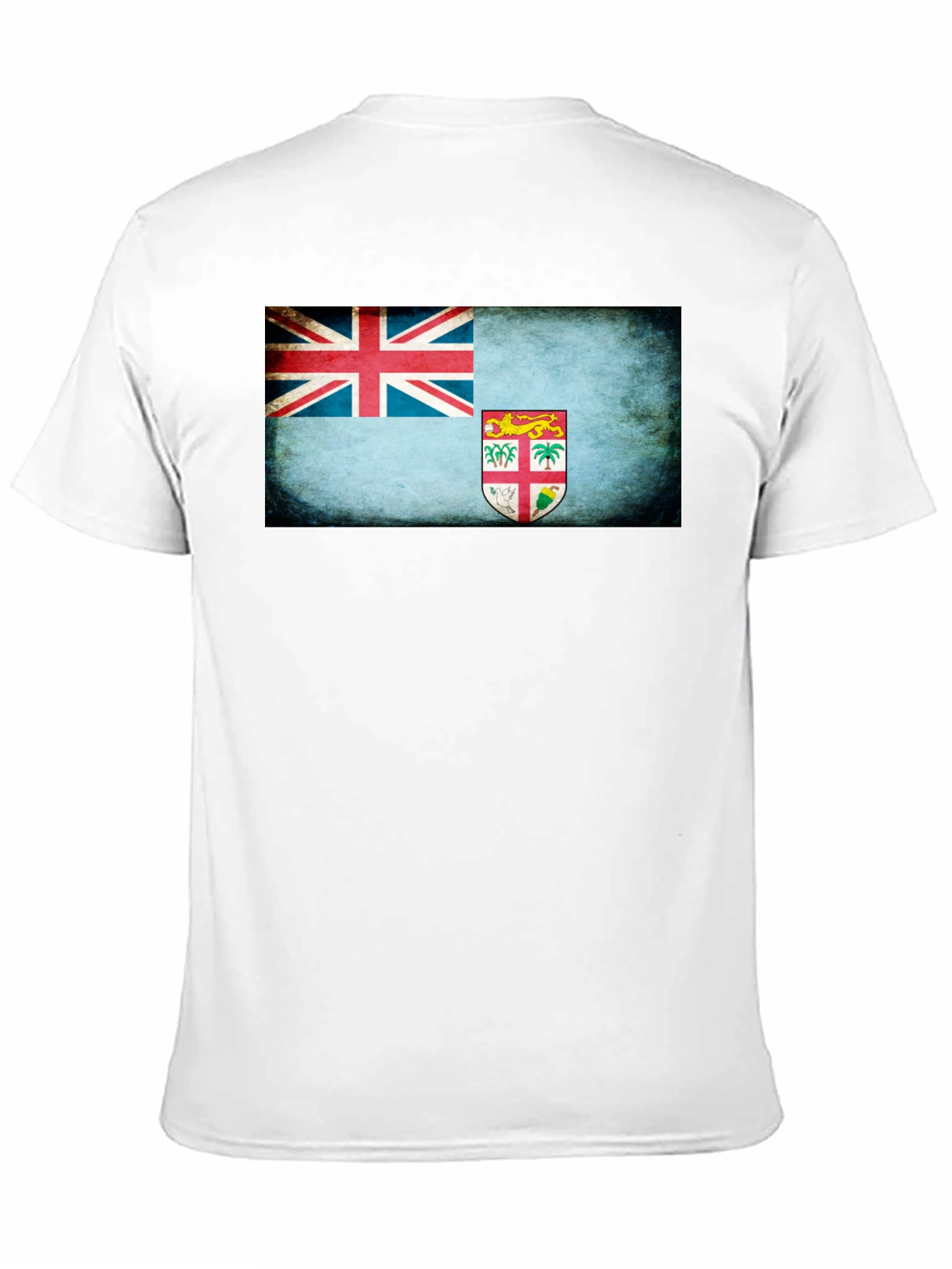 Fiji Flag Graphic T-Shirt - Island Nation Pride Tee