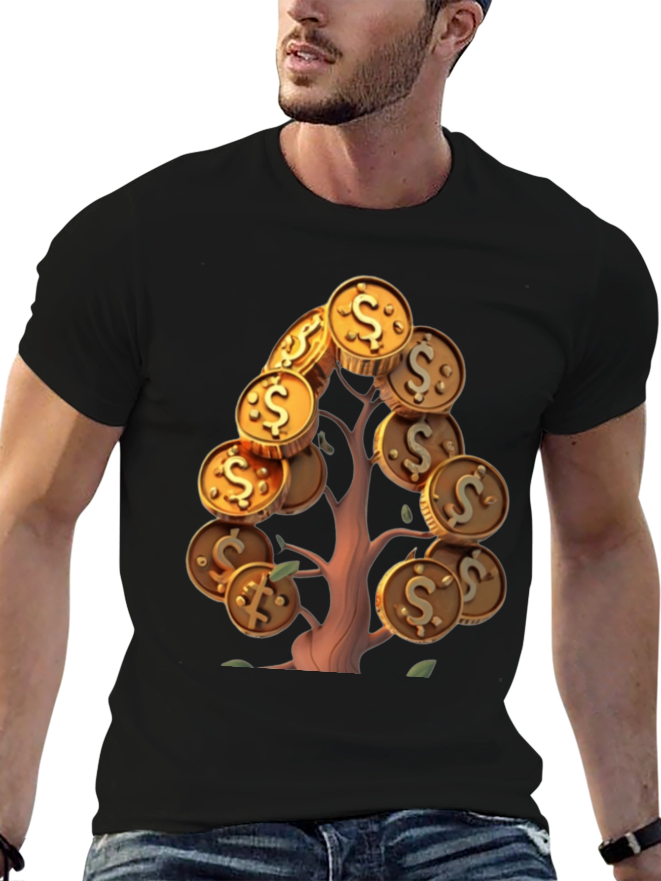 Money Tree Graphic T-Shirt