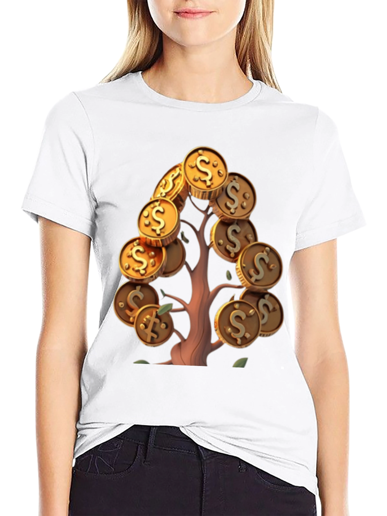 Money Tree Graphic T-Shirt