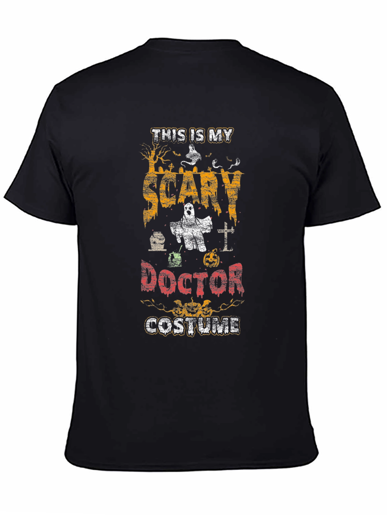 Scary Doctor Halloween Costume Graphic Tee