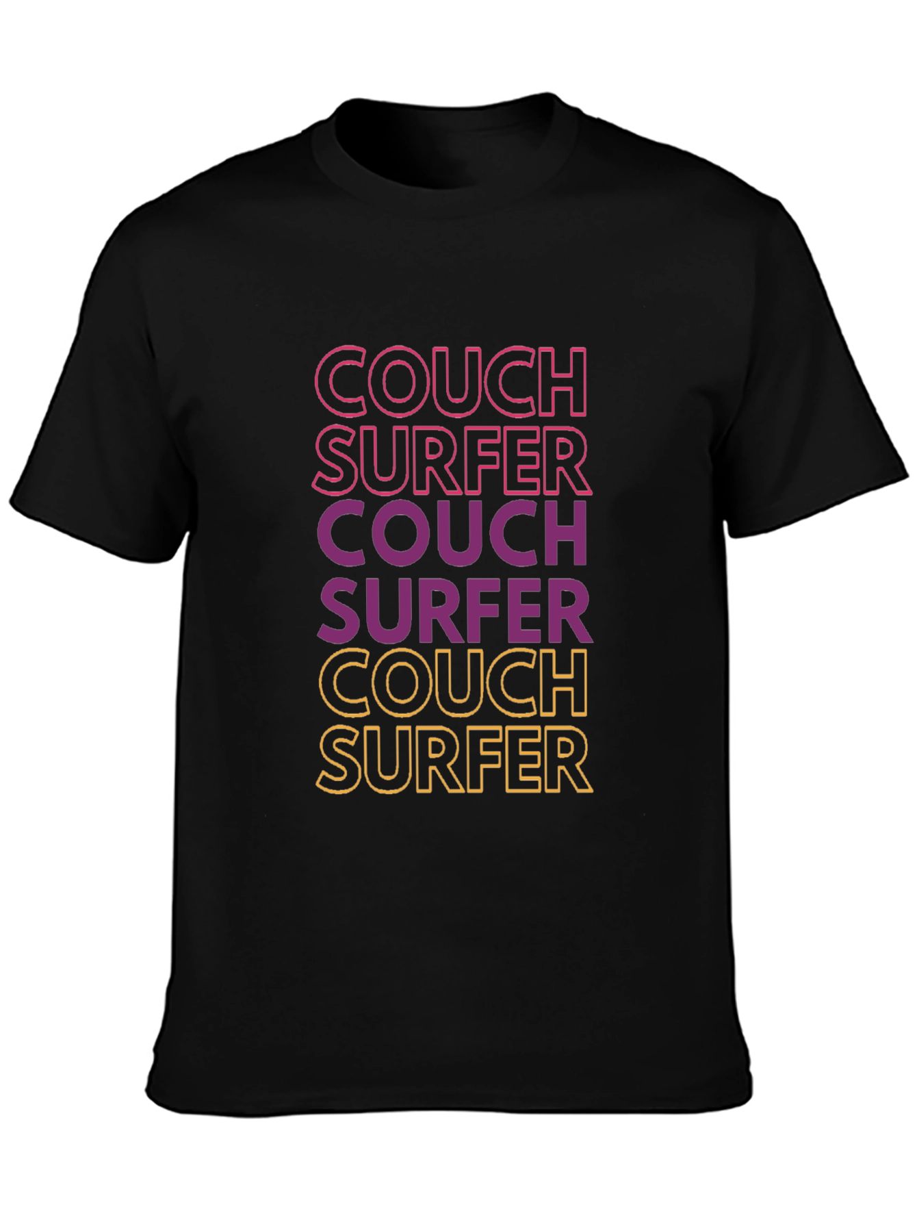 Couch Surfer Graphic Tee - Relaxed Style!