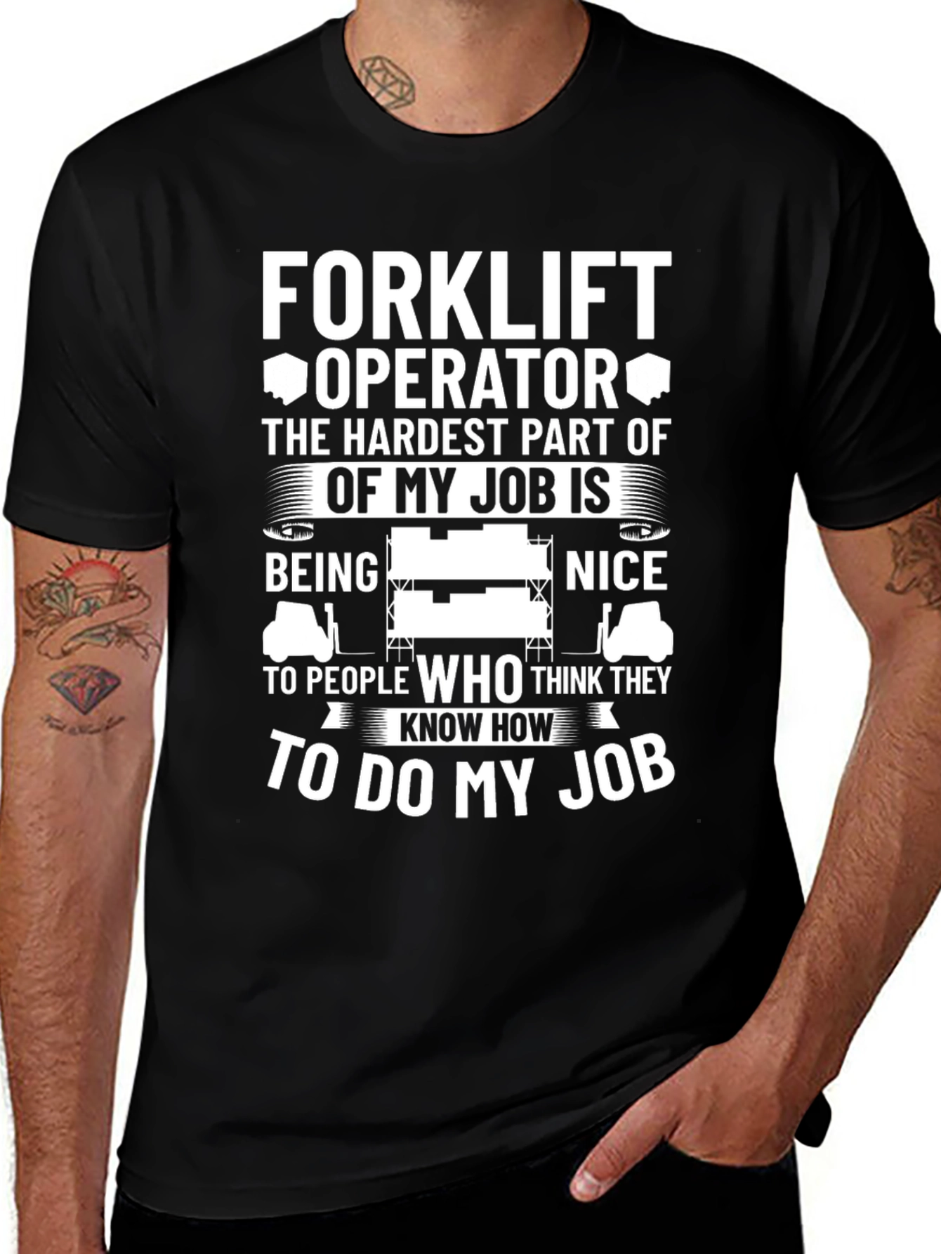 Forklift Operator Funny Job T-Shirt