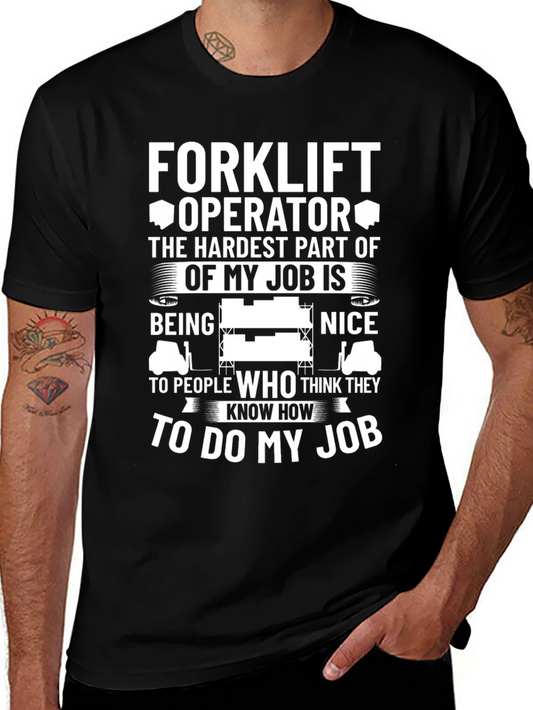 Forklift Operator Funny Job T-Shirt