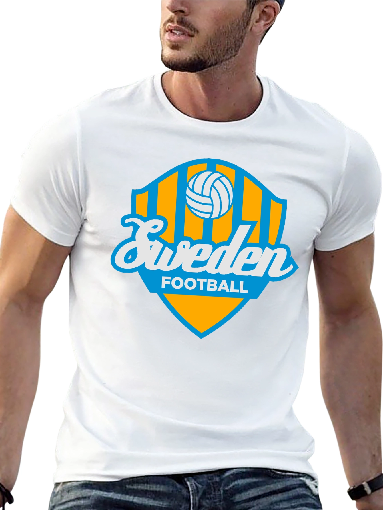 Sweden Football T-Shirt - Casual Fan Apparel