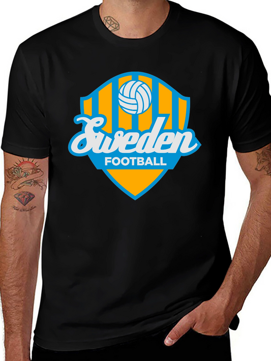 Sweden Football T-Shirt - Casual Fan Apparel