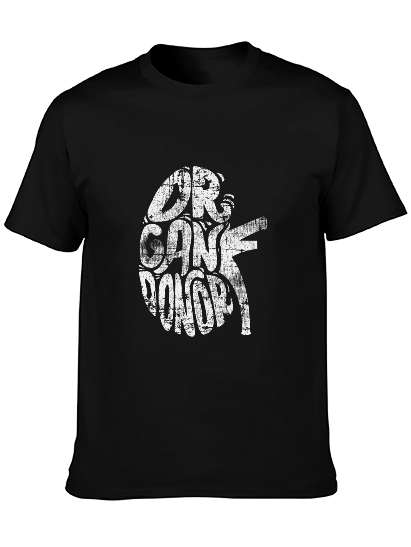 Organ Donor Awareness Tee - Black