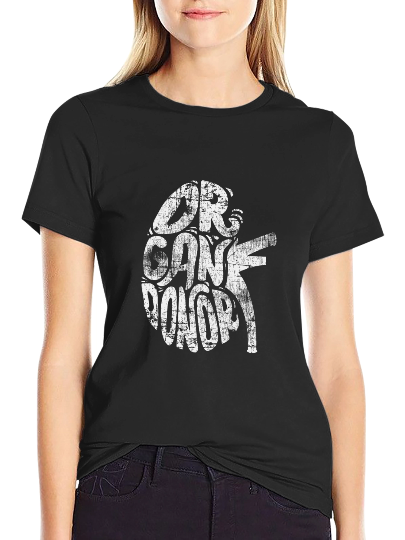 Organ Donor Awareness Tee - Black