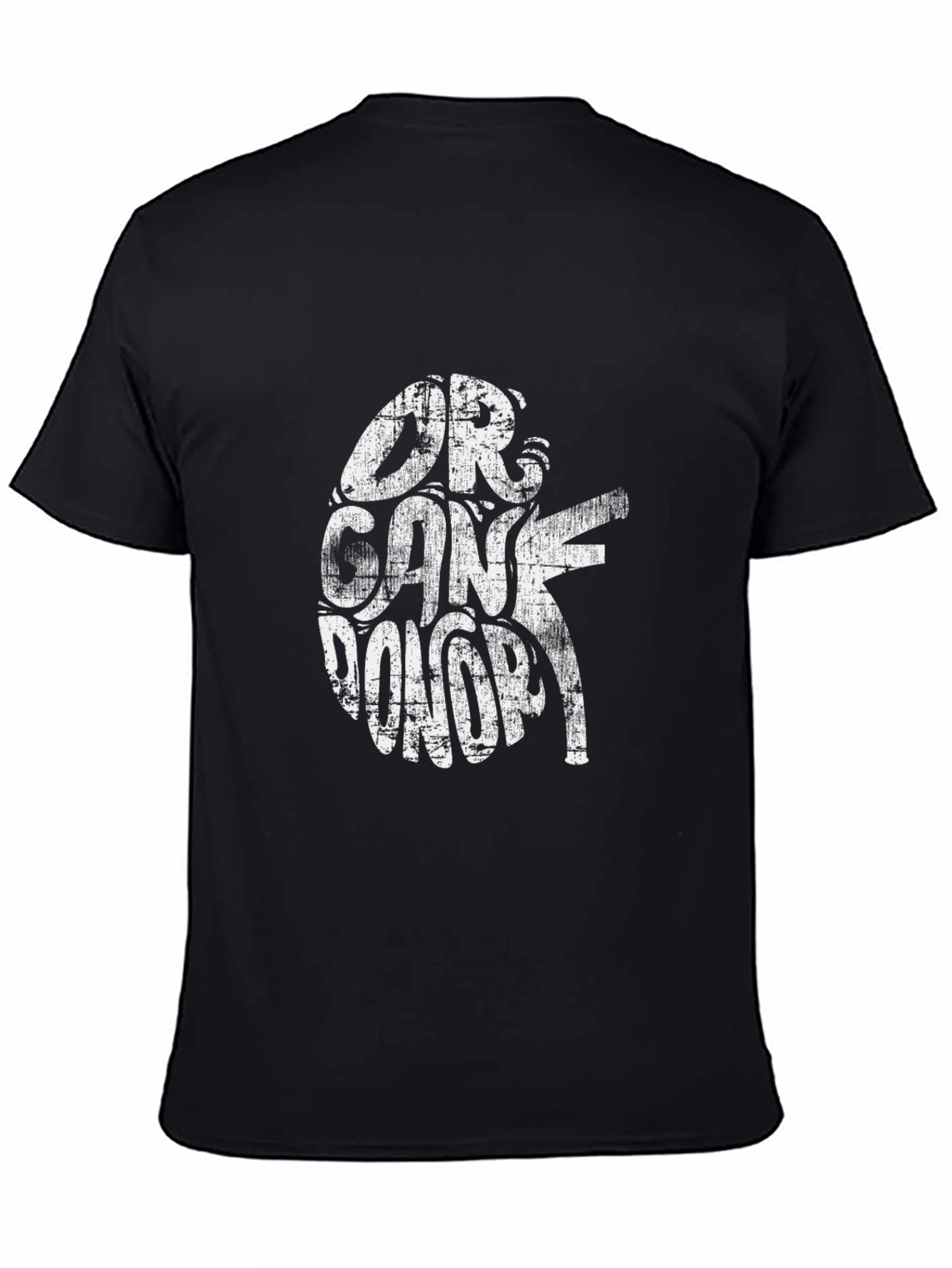 Organ Donor Awareness Tee - Black