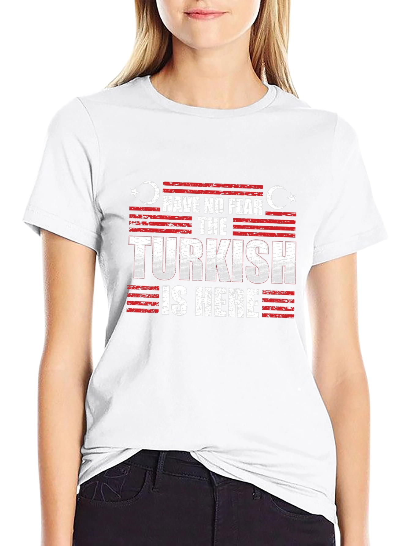 Have No Fear The Turkish is Here Black T-Shirt