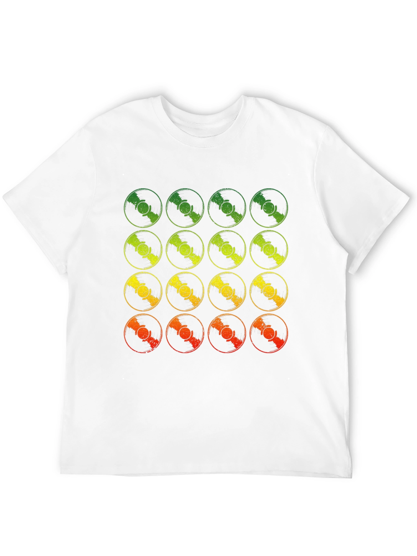 Retro Vinyl Record Fade T-Shirt