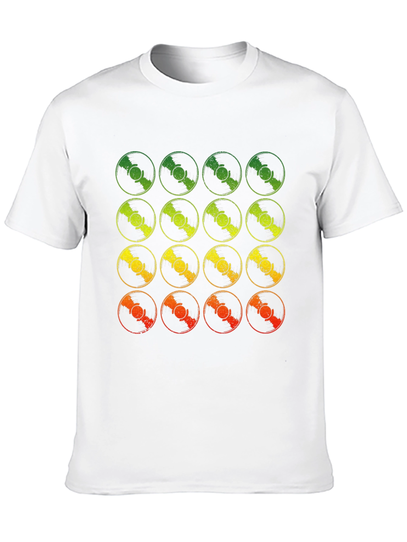 Retro Vinyl Record Fade T-Shirt