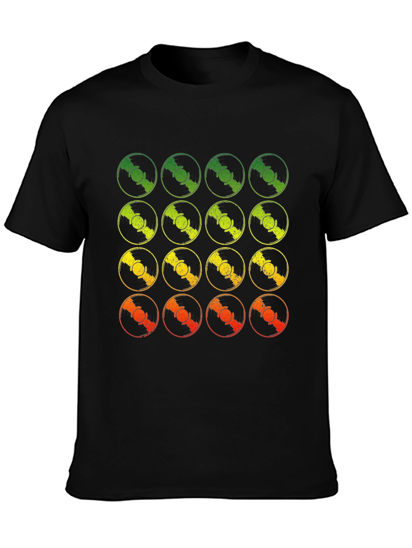 Retro Vinyl Record Fade T-Shirt