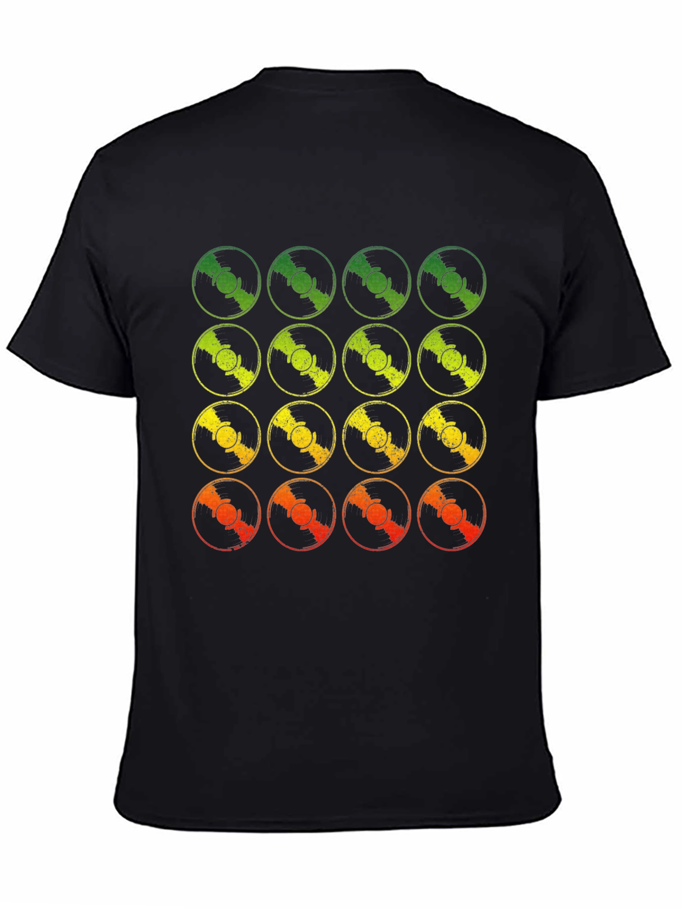Retro Vinyl Record Fade T-Shirt
