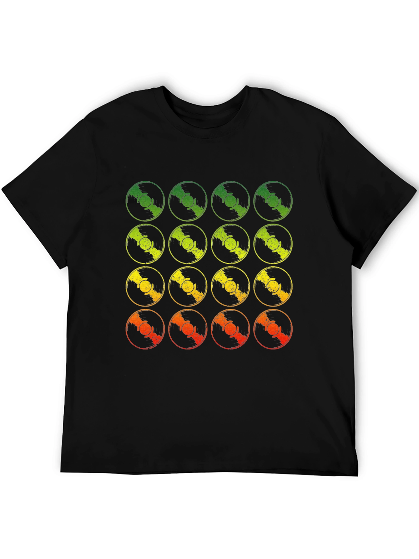 Retro Vinyl Record Fade T-Shirt