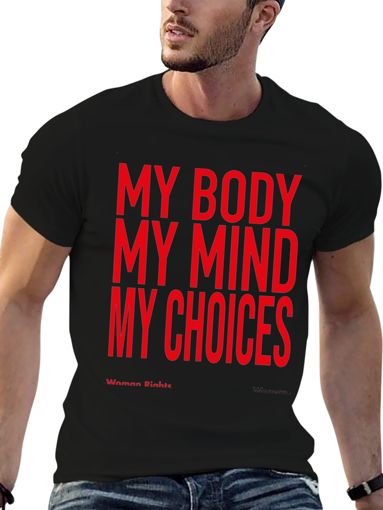 My Body My Choice Womens Rights T-Shirt