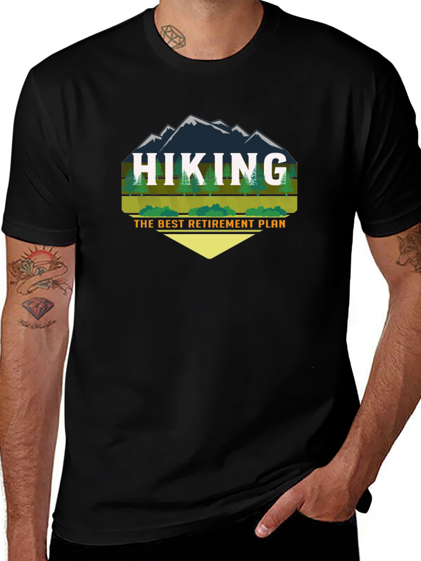 Hiking Retirement Plan T-Shirt