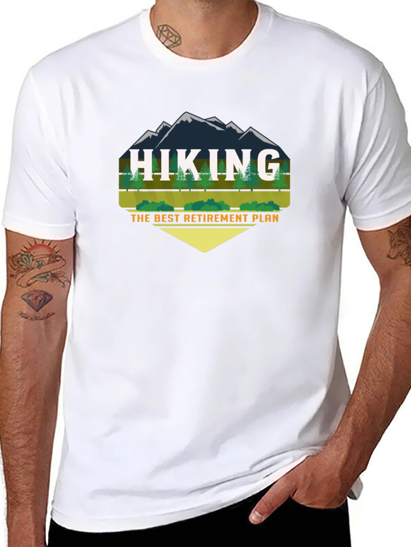 Hiking Retirement Plan T-Shirt