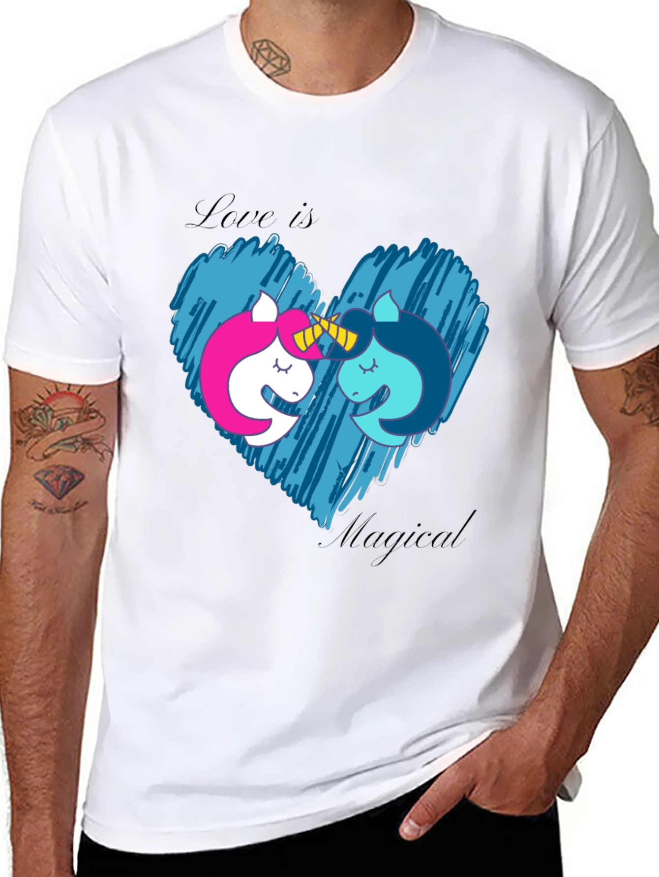 Love Is Magical Unicorn T-Shirt