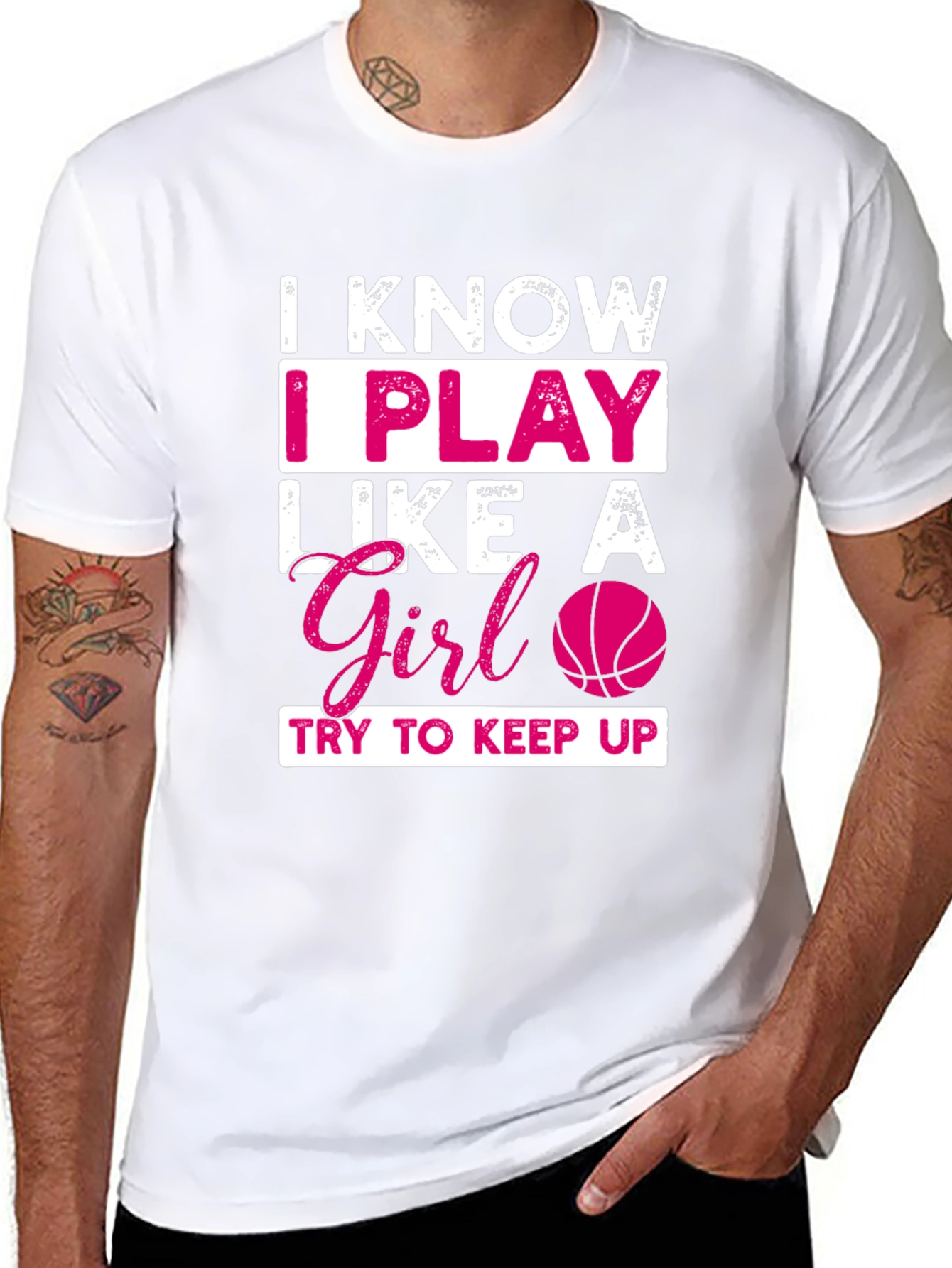 I Know I Play Like A Girl T-Shirt