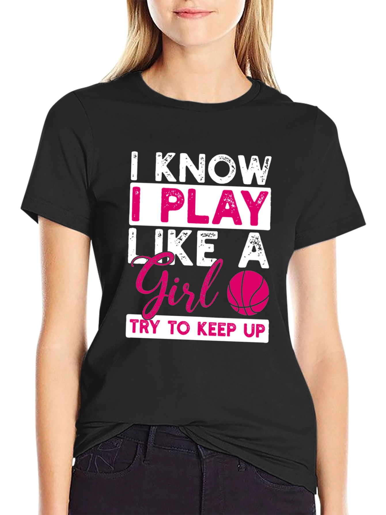 I Know I Play Like A Girl T-Shirt