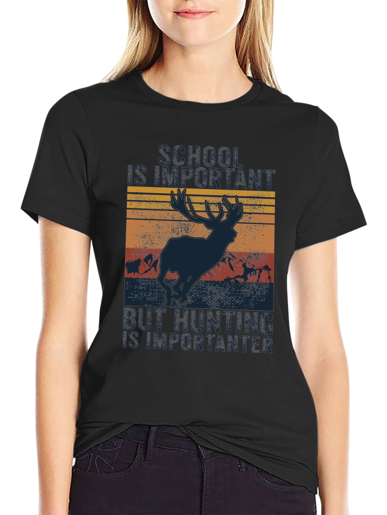 School Important Hunting Importanter T-Shirt