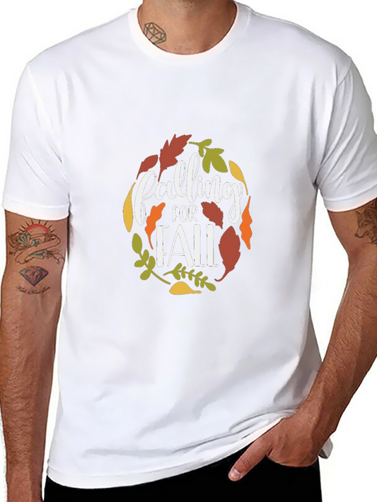 Falling for Fall T-Shirt - Autumn Graphic Tee