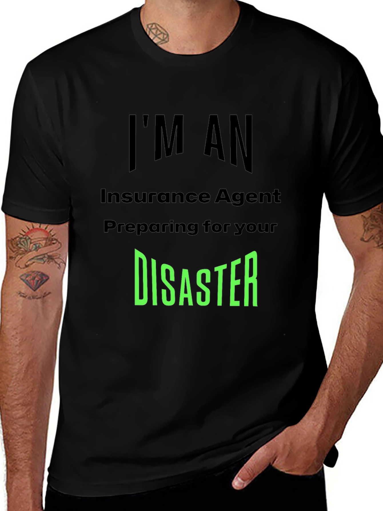 Insurance Agent Disaster T-Shirt