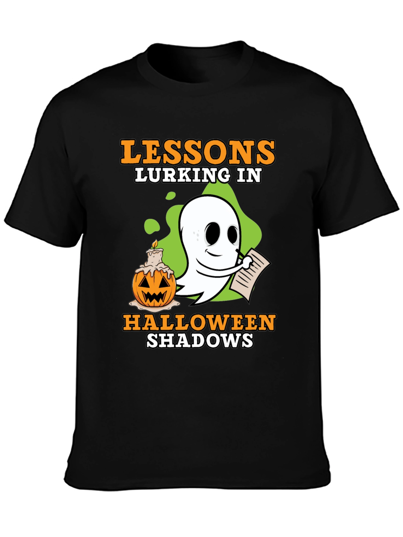Lessons Lurking Halloween Shadows T-Shirt
