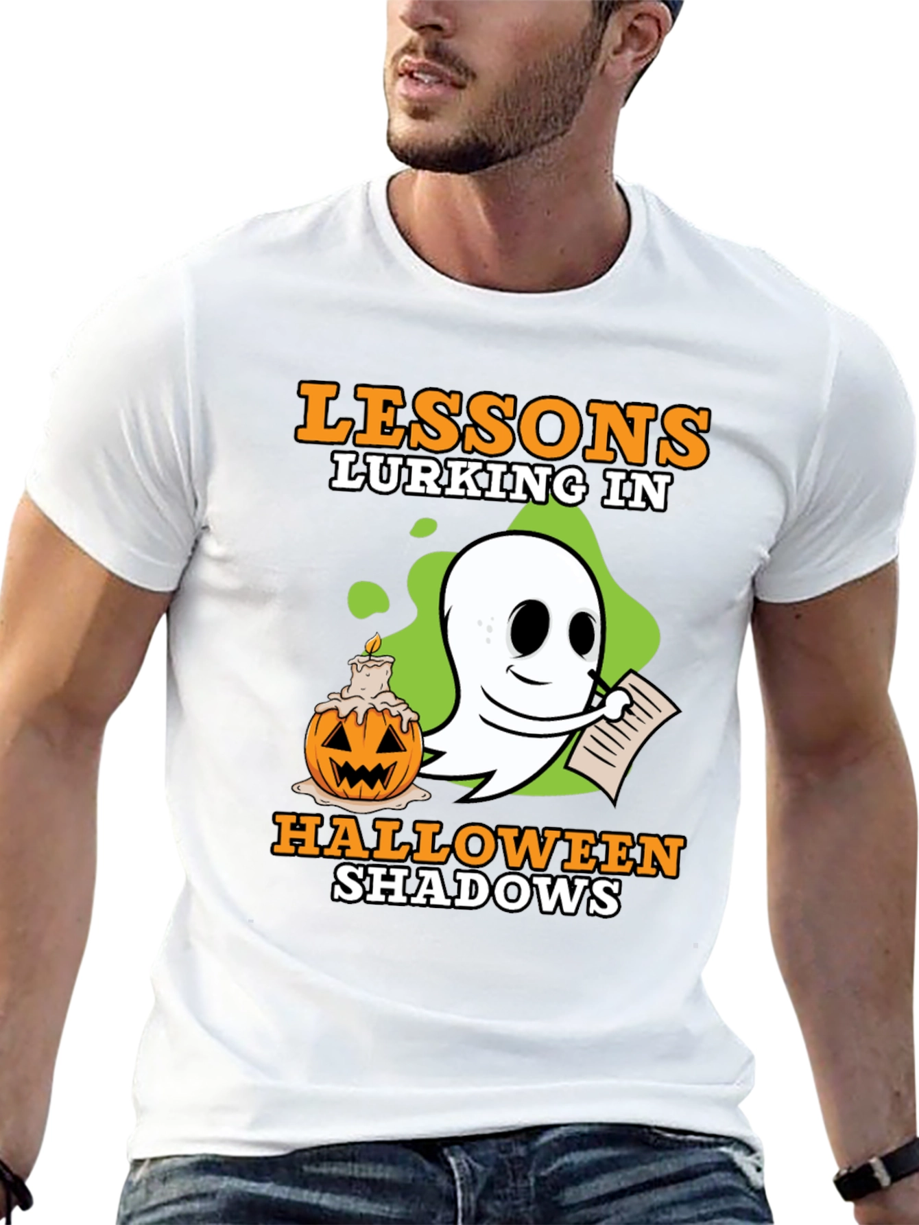 Lessons Lurking Halloween Shadows T-Shirt
