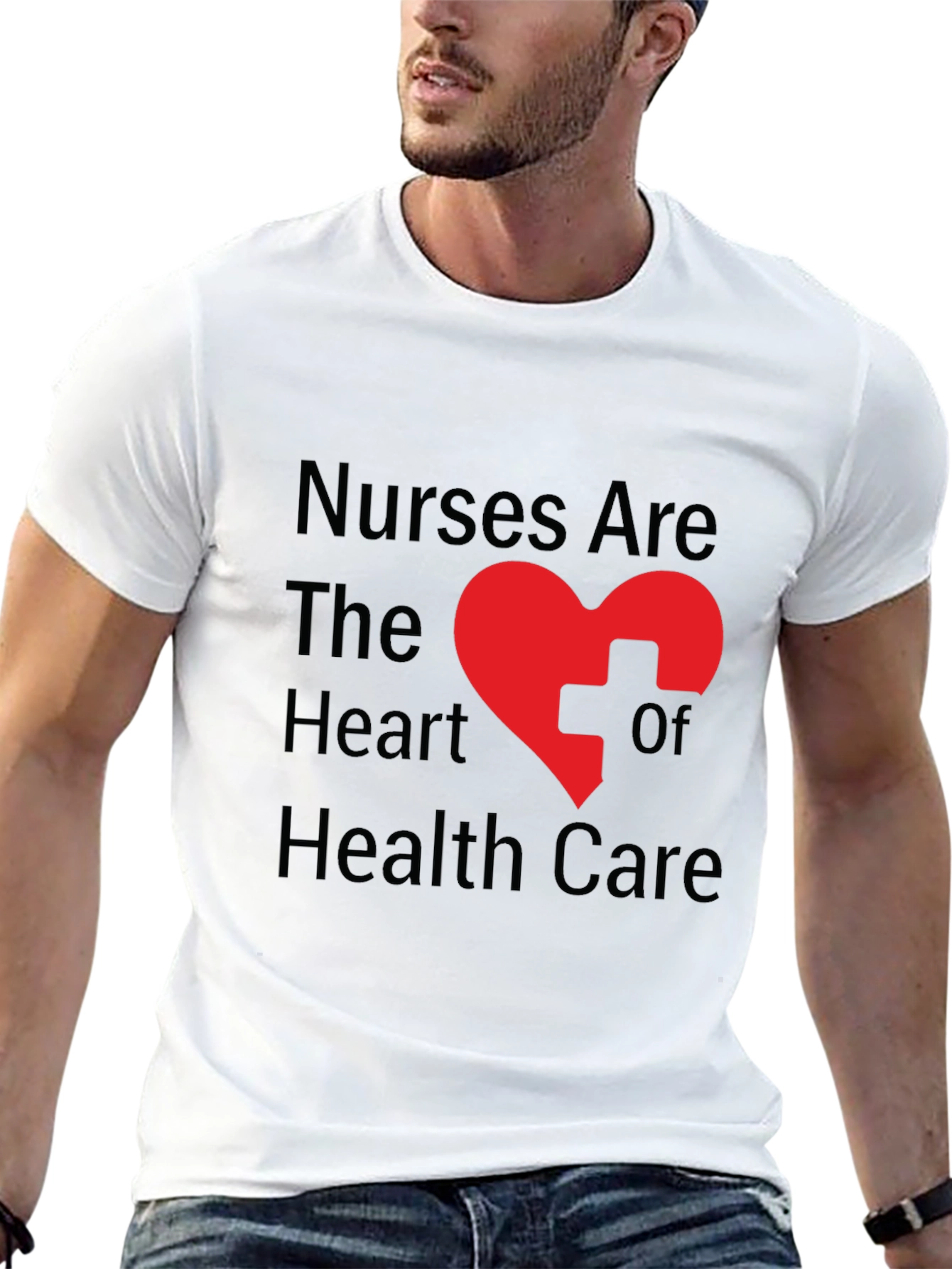 Nurses Are The Heart of Healthcare T-Shirt