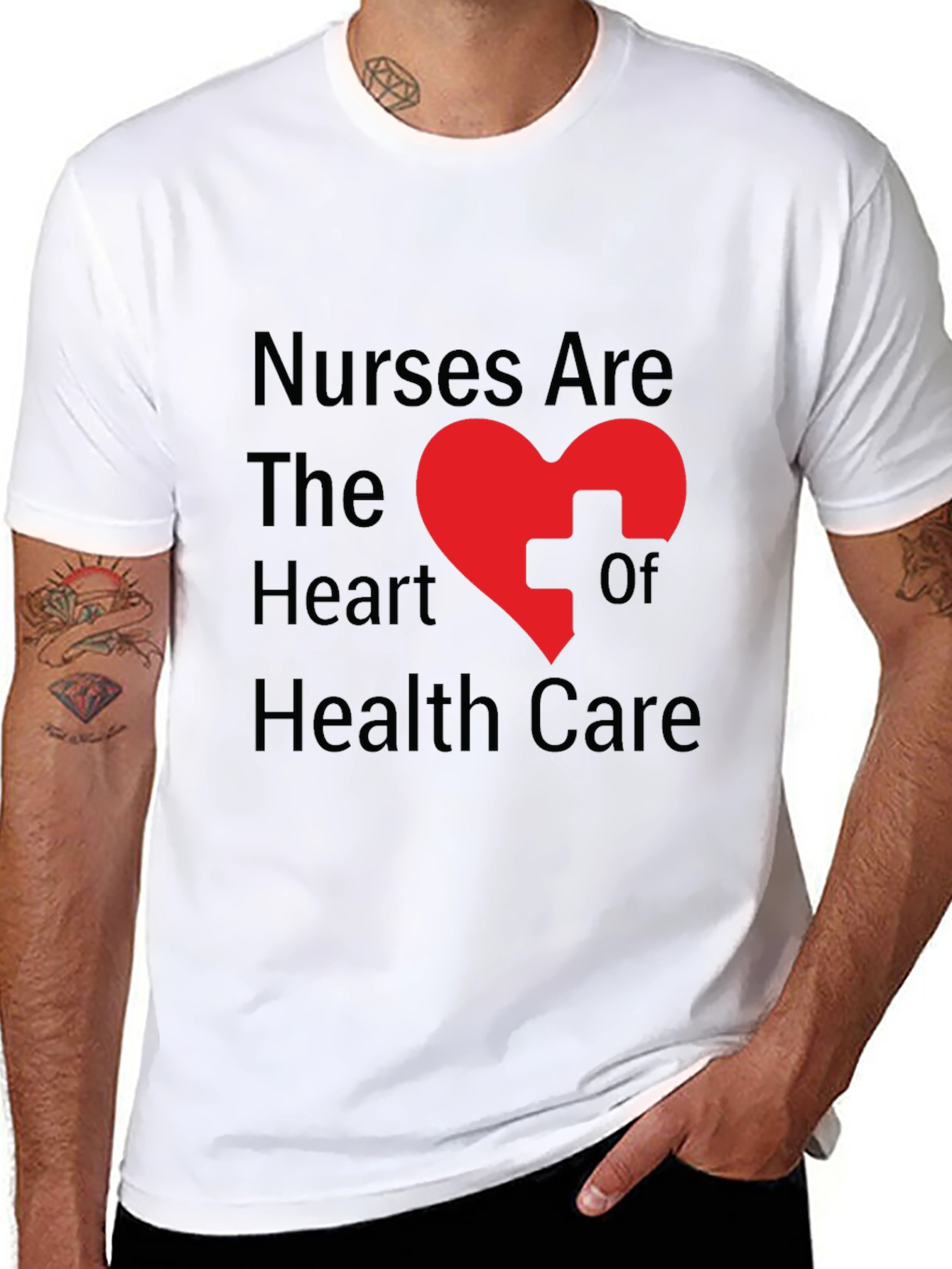 Nurses Are The Heart of Healthcare T-Shirt