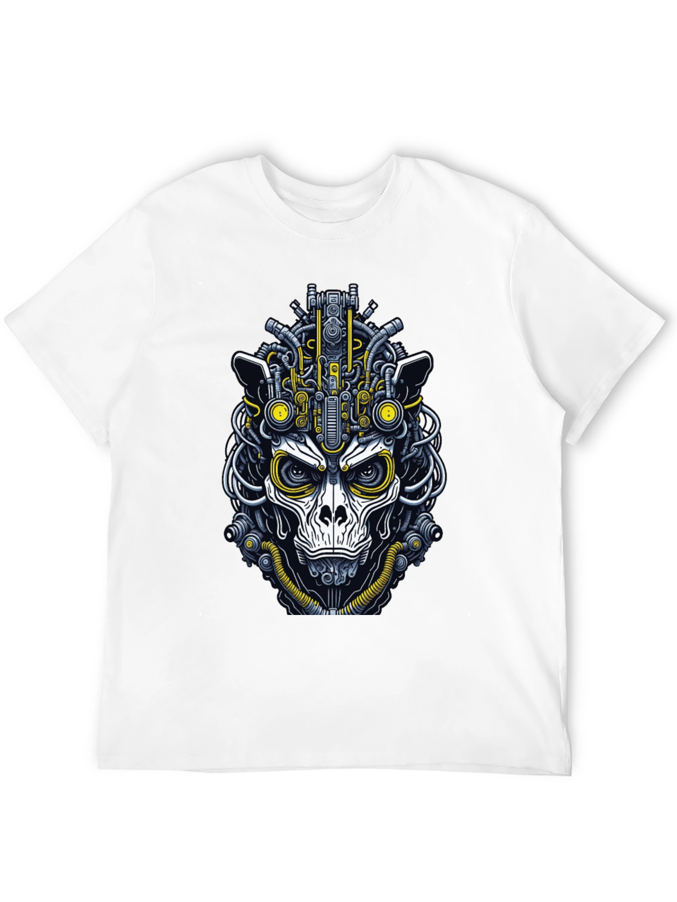 Cyberpunk Monkey Graphic Tee - Unique Streetwear