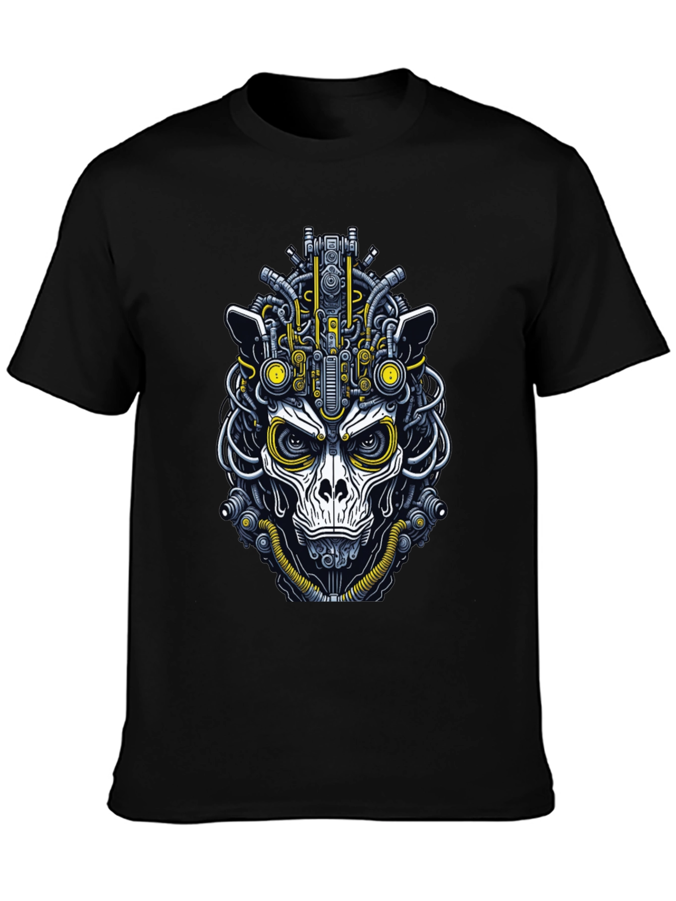 Cyberpunk Monkey Graphic Tee - Unique Streetwear