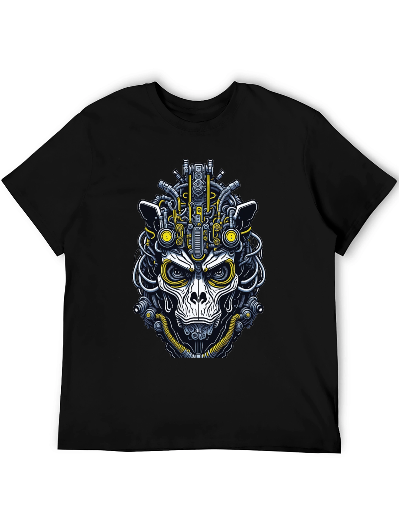 Cyberpunk Monkey Graphic Tee - Unique Streetwear