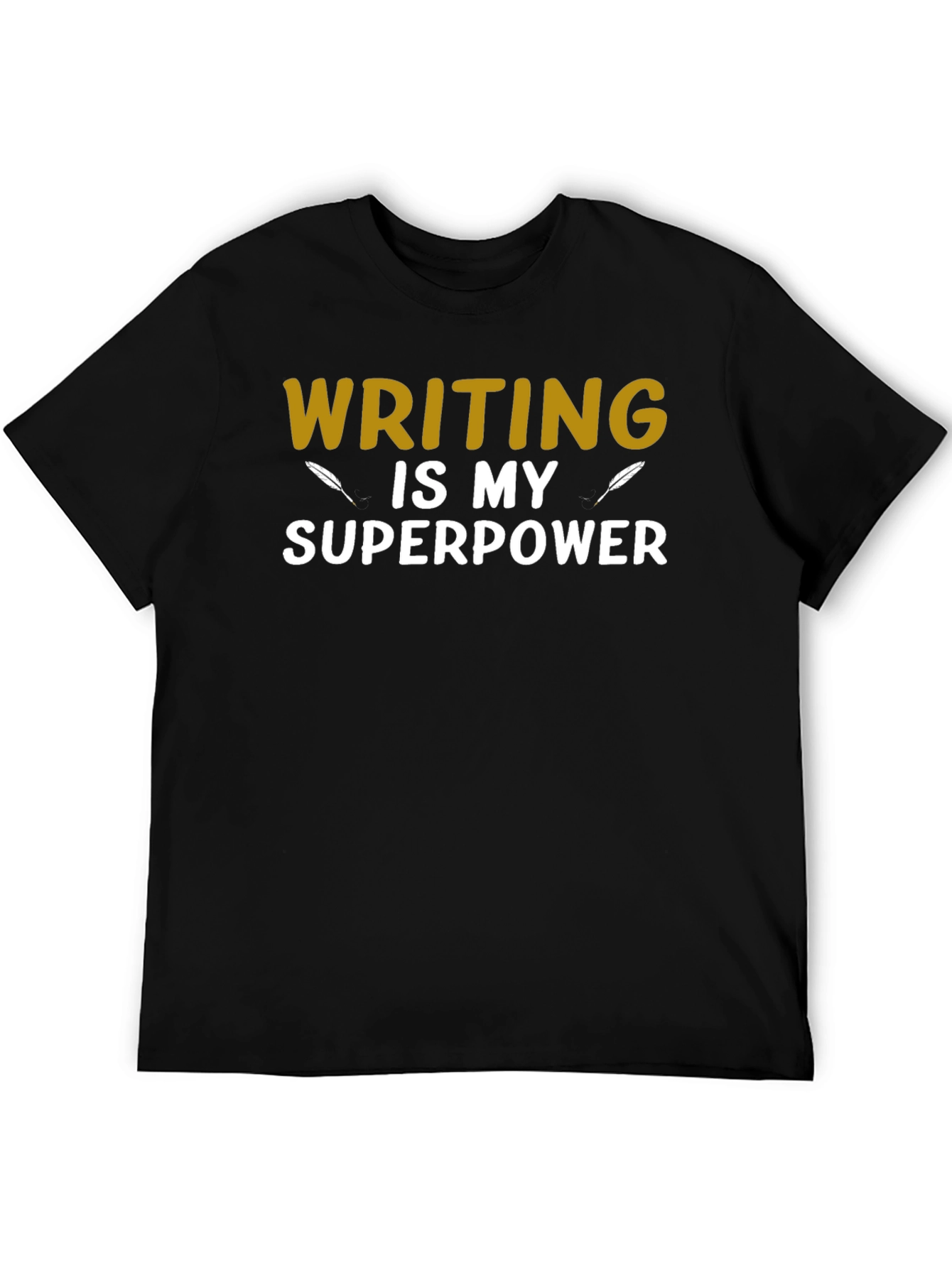 Writing is My Superpower Graphic T-Shirt