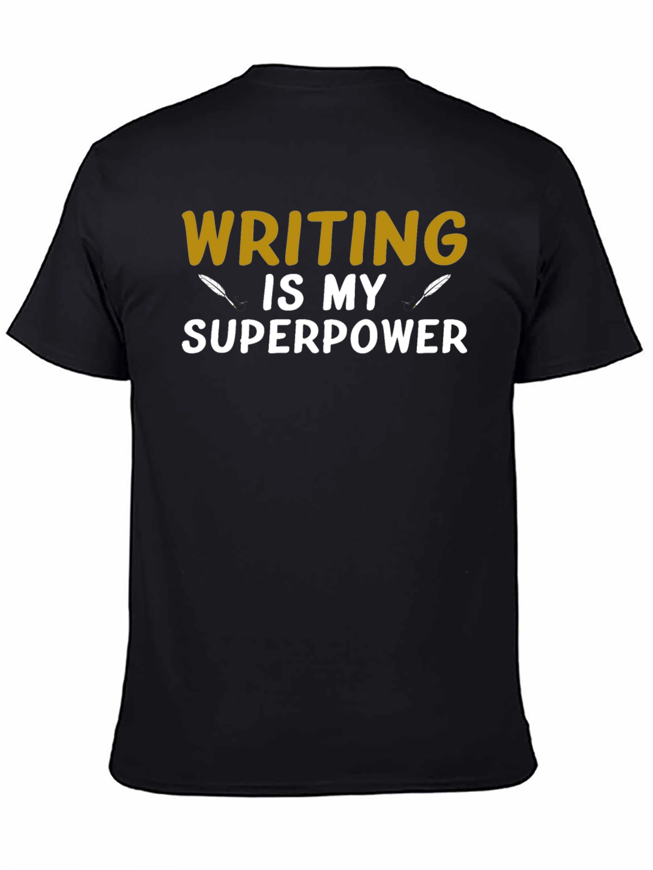 Writing is My Superpower Graphic T-Shirt