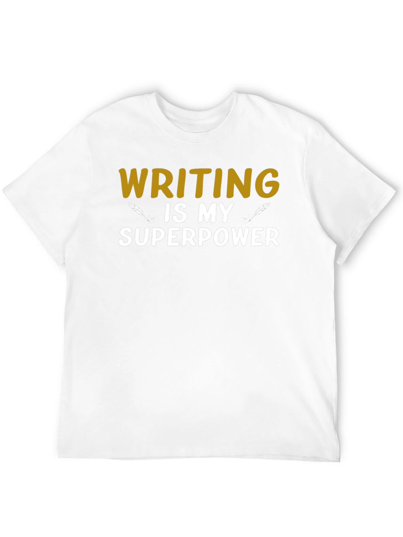 Writing is My Superpower Graphic T-Shirt