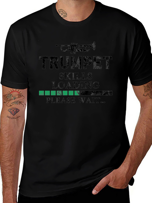 Trumpet Skills Loading T-Shirt - Musician Gift