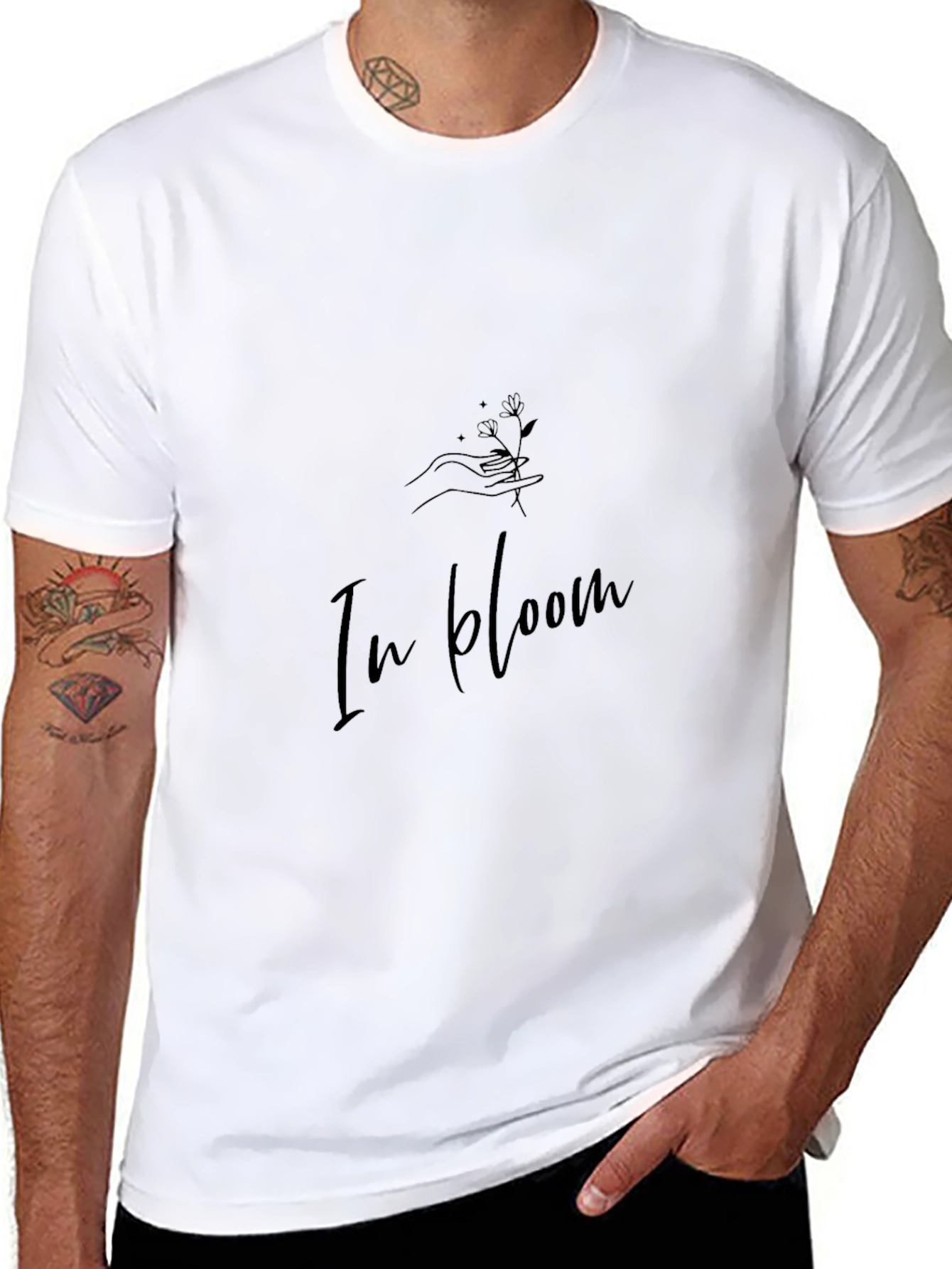 In Bloom Graphic T-Shirt - Stylish Unisex Tee